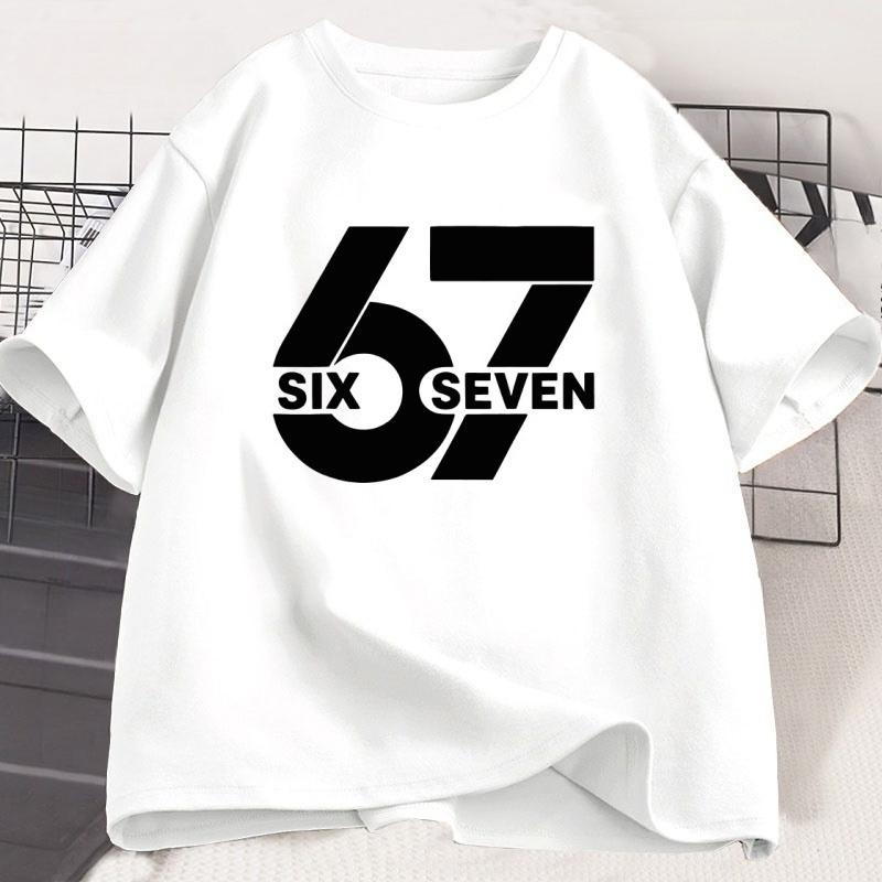 6 7 Funny Halloween Teacher T-shirt Casaul Polyester Short Sleeve Round Neck Tshirt Harajuku Streetwear Women Clothes Loose Tees