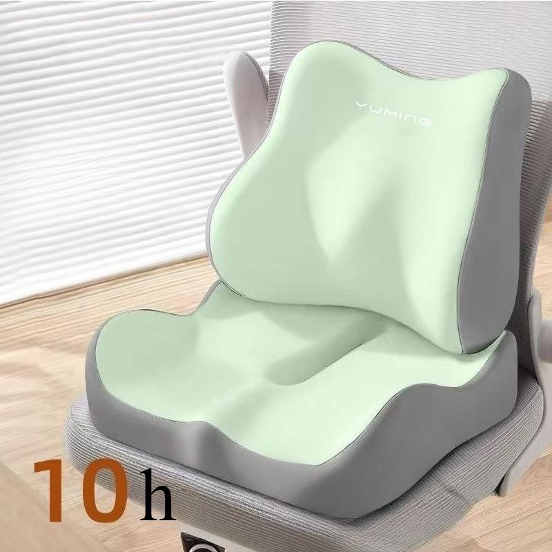 Seat Cushion, Lumbar Support,Breathable Comfortable Sitting Office,Lumbar Cushion Fart Pad,Hip and Waist Protection,Memory Cotton,Sedentary Tool
