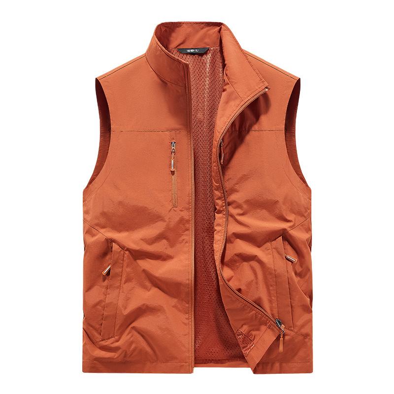 Outdoor QuickDrying Vest Men'S Spring, Summer And Autumn MultiPocket Thin Tooling Vest Vest Vest Vest Casual Jacket