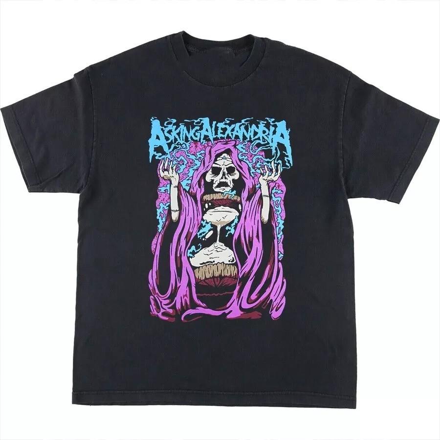 New Rare Asking Alexandria Tour Shirt New Popular Unisex S-4XL T-Shirt C1711