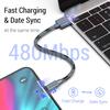 Usb-kabel For iphone-kabel 11 pro max Xs Xr X SE 2 8 7 6 plus 6s 5s ipad air mini 4 hurtigladekabler For iphone-lader