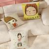 Art Y-Yoshitomo Nara Pillow Case Applicable Space For Guest Rooms Interiors Cars Office House Decoration