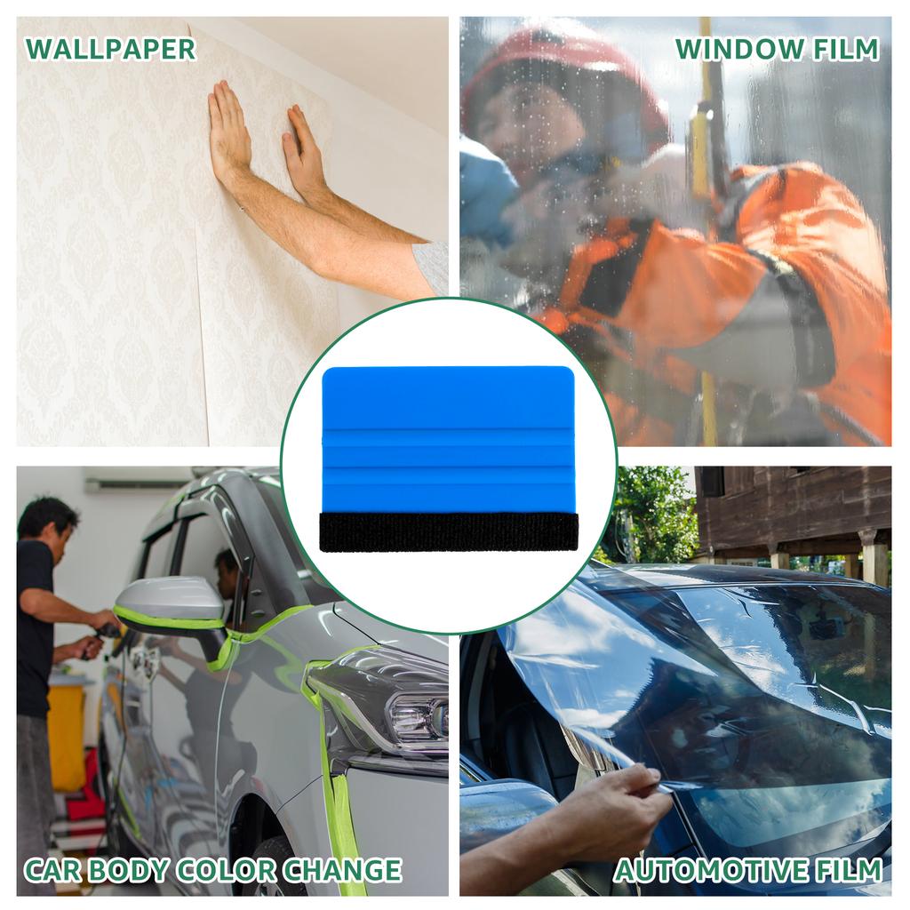11Pcs Wallpaper Smoothing Tool Kit Reusable Wallpaper Tool Set Flexible Wall Paper Peal and Stick Tool with Seam Roller Tape