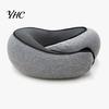 Adjustable Neck Pillow Memory Foam Travel 360 Degree Support U-Shaped Car Airplane with Fastener Tape Nap