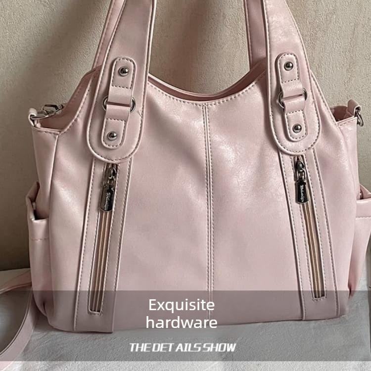 Large Capacity Women's Handheld Shoulder Crossbody Bag