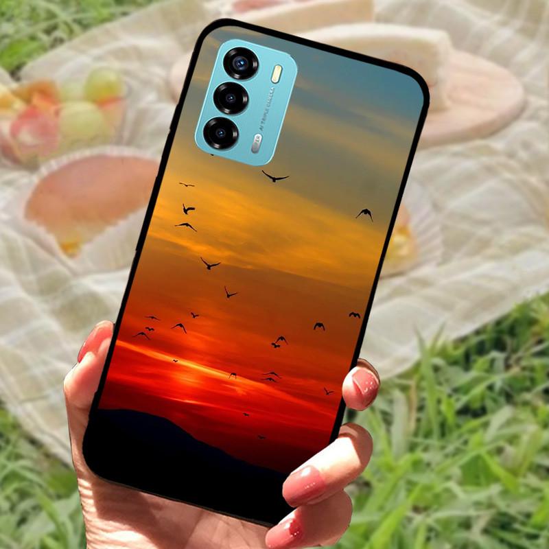 For ZTE Blade V40 Vita Case Marble Cover Shockproof Silicone Phone Cases For ZTE Blade V40 Vita V 40 Vita Back Cover Bumper
