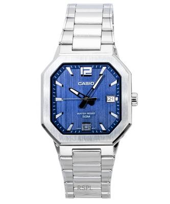 Orologio da Uomo Analogico Acciaio Inossidabile Quadrante Blu Quarzo MTP-B195D-2AV
