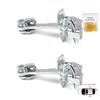 BDP722-1 2 Pieces Rear Left AND Right Door Hinge Stop Check Strap Limiter for Vauxhall Opel Corsa C X01 2000-2009 160257