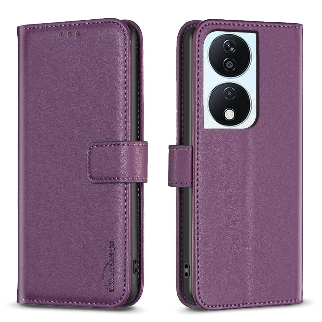 Dark Purple PU Leather