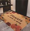 American Style Door Mat - Cuttable, Dirt-Resistant Silk Loop for Entrance & Hallway, Easy to Clean Foot Mat