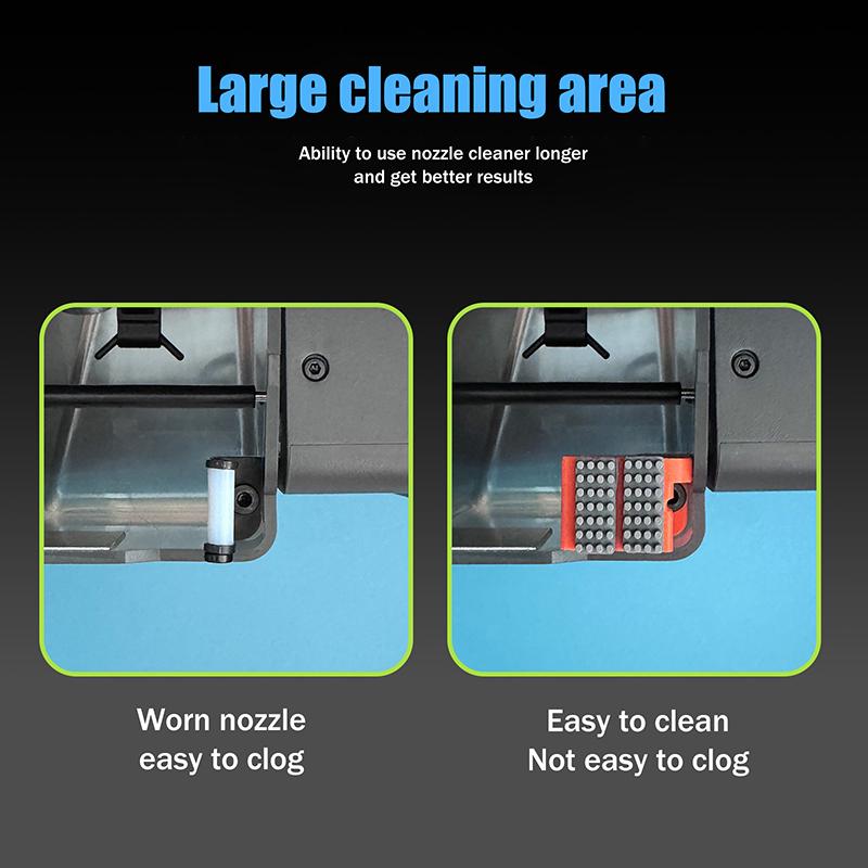 For X1/P1 Silicone Nozzles Brush Hotend Nozzle Wiper Printer Nozzle Wiping Cleaning Tool 3D Printer Upgraded Parts