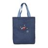 Japanese Pattern Canvas Tote Osaka Rendezvous DB [Kusuguru Japan] Bag, Nekomaruke,