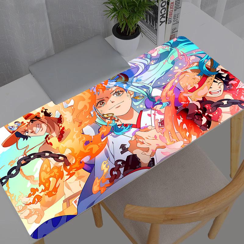 Anime Pad Mouse One Piece Durable HD Print Computer Gamer Locking Edge Mousepad XXL Keyboard PC Mice Mats Pad for Csgo