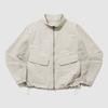 Umbro Linen-Like Women'S Stand Neck Windbreaker Jacket Beige Ur122Cjk36