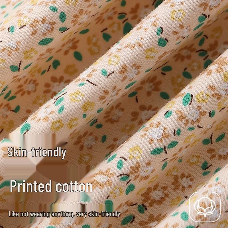 Yalu Women's High Waist Pure Cotton Antibacterial Briefs (3-Pack)