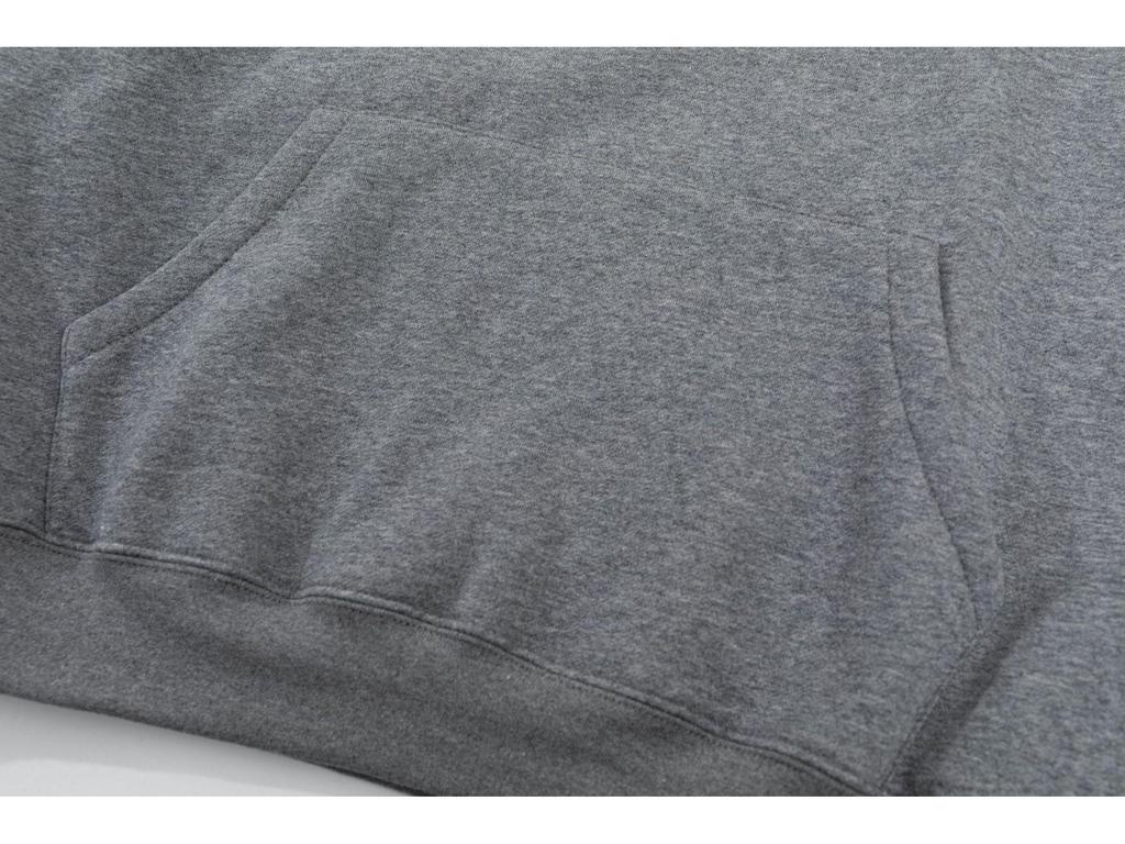 2024 Autumn/Winter Unisex Printed Fleece-Lined Hooded Sweatshirt