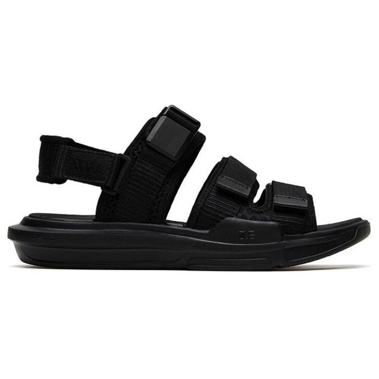 New Anta Bastard Beach Sandals Men's Black 112338502-4