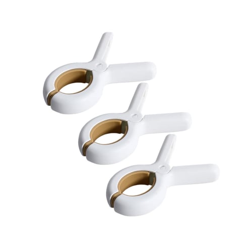 Akkerds Large Clothespins, Laundry Clips, Futon Clips with Storage Bag, Non-Slip, Khaki, for Home Use