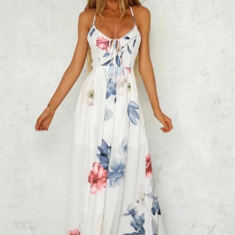 

Женское платье весна-лето 2023, облегающее платье с коротким вырезом на бретельках, отпуск S белый