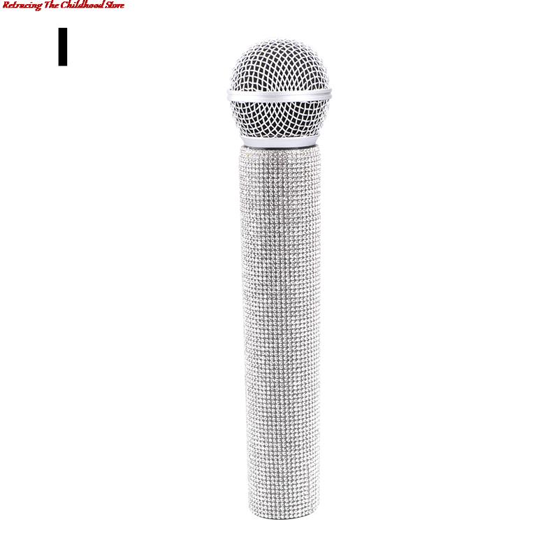 1Pc Dummy Microphone Educational Toys Simulation Mic Model Shell Performance Props Children Toys Microphone Model