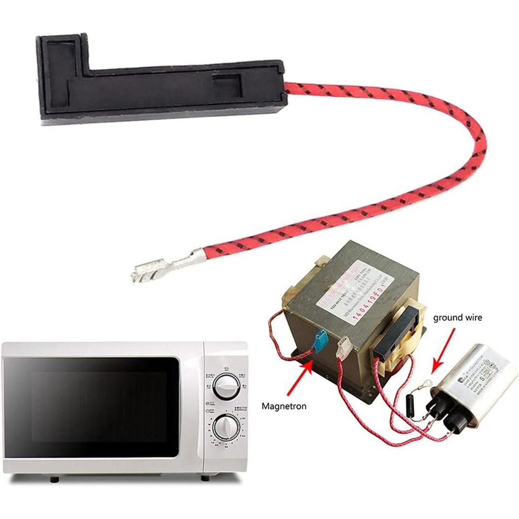 Pack of 10 Microwave Oven Fuses Microwave Oven Insurance Microwave Oven Accessory Plastic Texture Easy To Use Cable