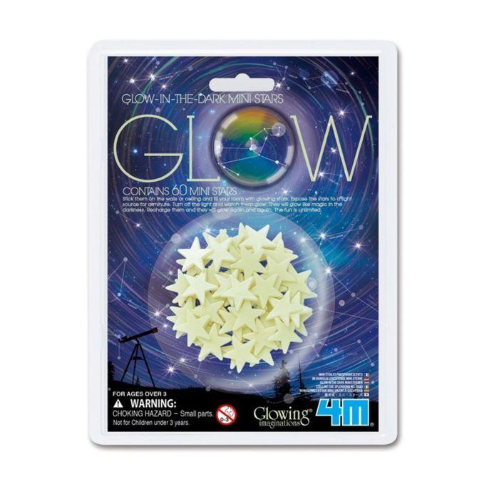 60 mini-étoiles - Marque 4M - Vert - Pour Enfant - A partir de 3 ans