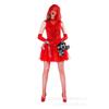 Gothic Vampire Queen Costume Dress Women Halloween Cosplay Witch Zombie Bride Fancy Outfit