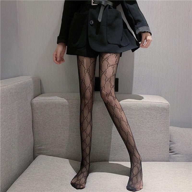 Retro Schwarze Schleife Netzstrümpfe - Sexy Nachtclub-Stil für Frauen