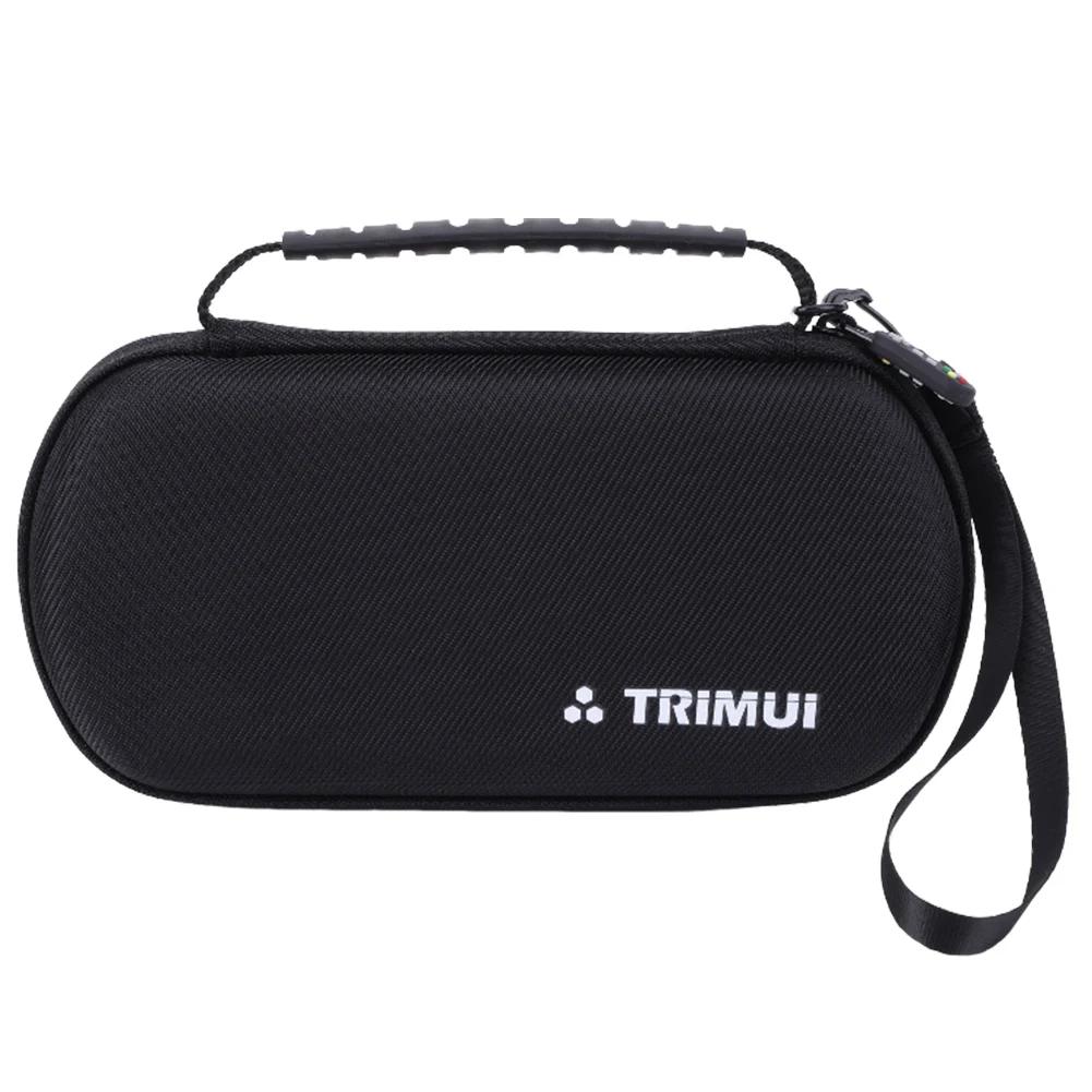 EVA Hard Carrying Case for Trimui Smart Pro Handheld Game Console Hardshell Case with Tempered Glass Film Portable Carrying Bag