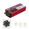 Car 750W Solar Power Converter Digital Display Phone 4 USB Charger