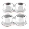 Plated Small Door Bowls x4