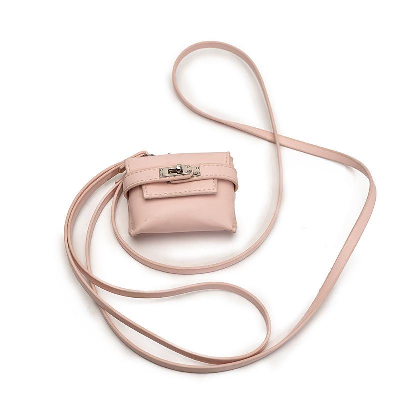 Korean fashion mini lipstick small square bag women s 2025 spring new simple shoulder bag premium earphone bag