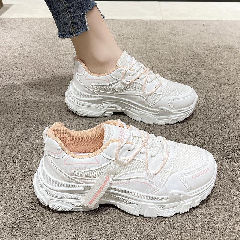Little White Shoes Women's Shoes 2025 New Mesh Shoes Breathable Mesh Summer Single Shoes Thin Board Shoes Casual Sports Shoes