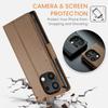 För Xiaomi Redmi Note 13 4G Fodral CASEME 023 Serien RFID-Blockerande Läderplånbok Ställ Telefonskydd