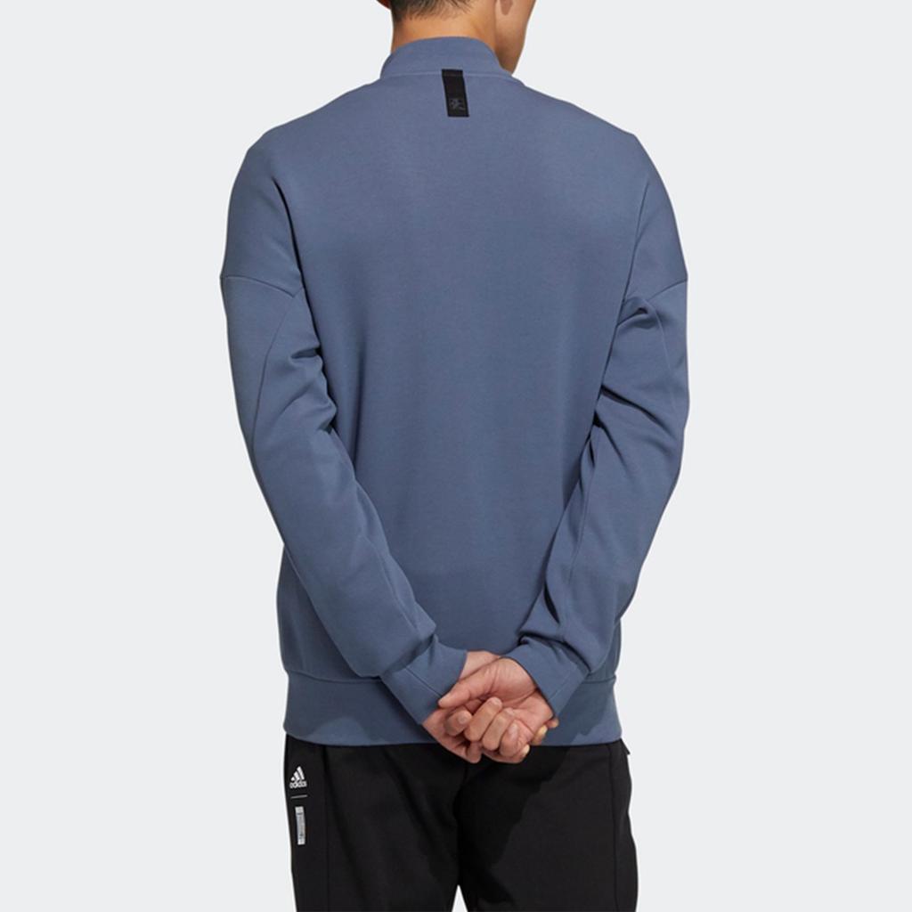 Adidas Adizero Track Stand-Up Collar Jacket Men Outerwear Cerulean HE5127