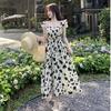 2026 Super Fairy Mori Dress Summer New Small Flying Sleeves Sweet Temperament Gentle Wind French Floral Medium and Long Dress