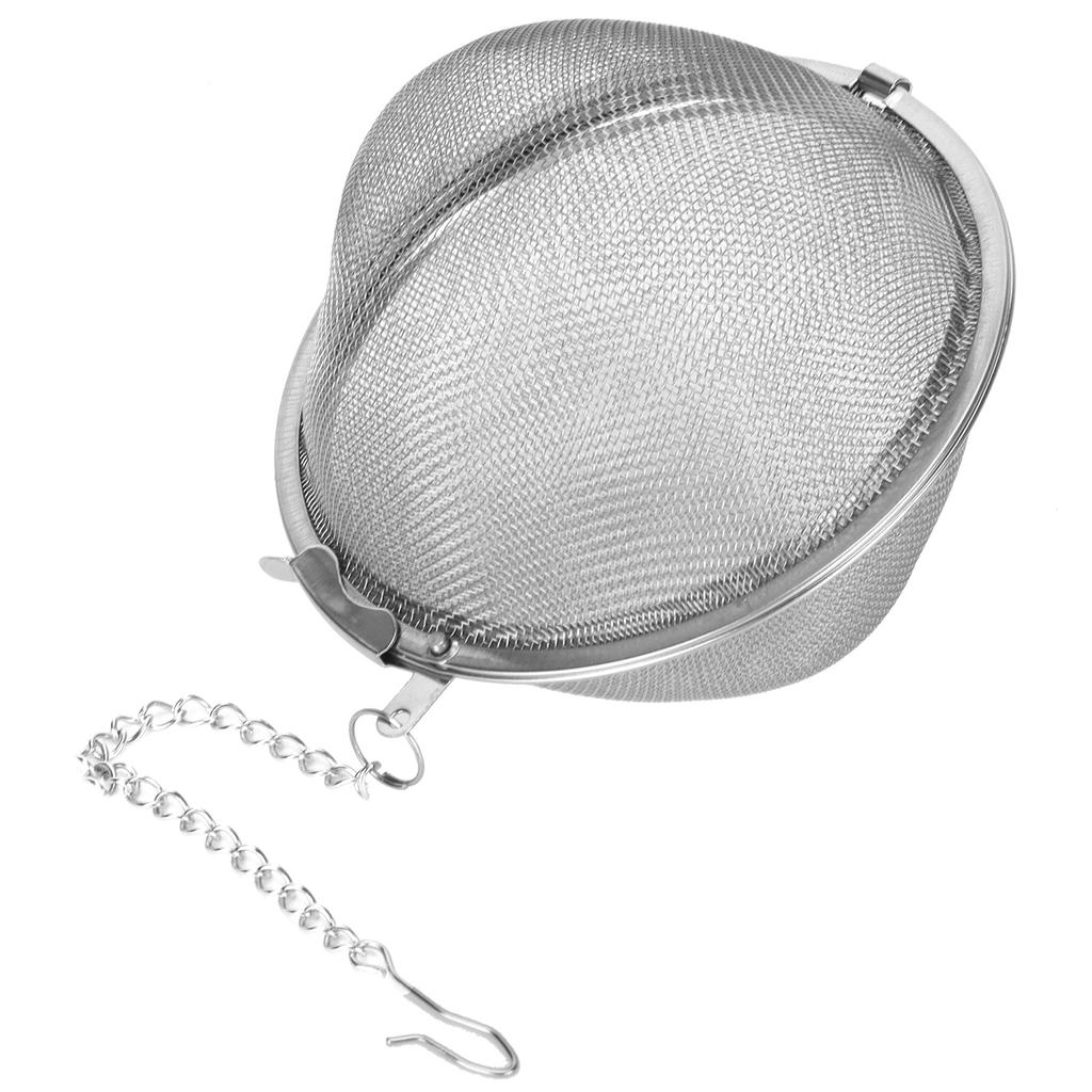 Stainless Steel Tea Strainer Infuser Portable Tea Leaf Spice Mesh Ball Filter Kitchen ToolL