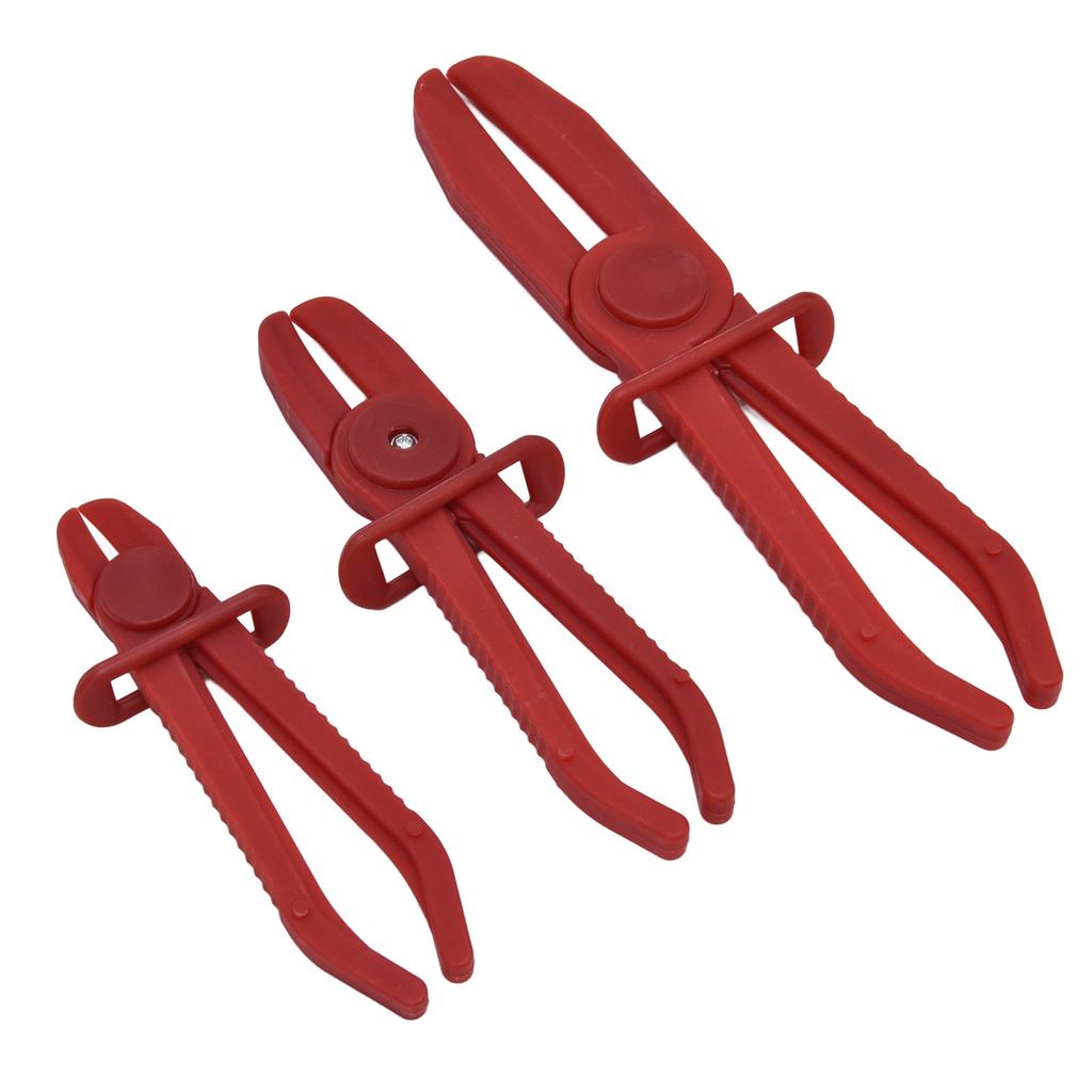 3Pcs Hose Pinch Pliers Fuel Line Brake Clamp Nylon Tool Set Kit for Workshop Factory