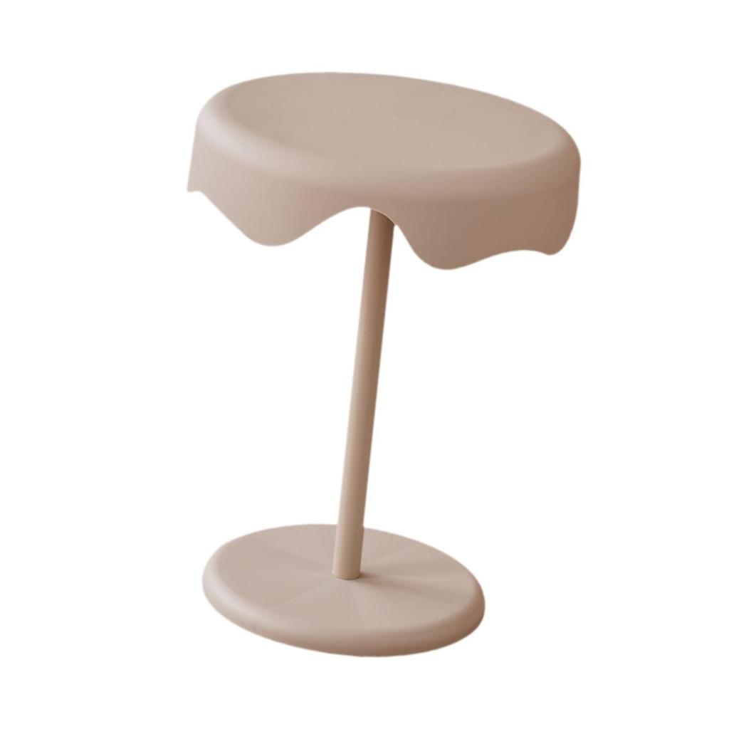 Side Table Modern Decor Drink for Living Room Corner Office NightStand Khaki