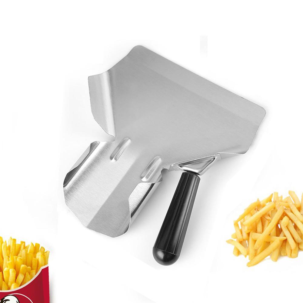 Kitchen Utensils Burger Home Desserts French Fries Shovel Chip Scoop Snacks Scooper Packaging Tool