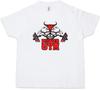 POWER GYM BULL Kids Boys T-Shirt Fitness Sports Stier Muscles Body Building