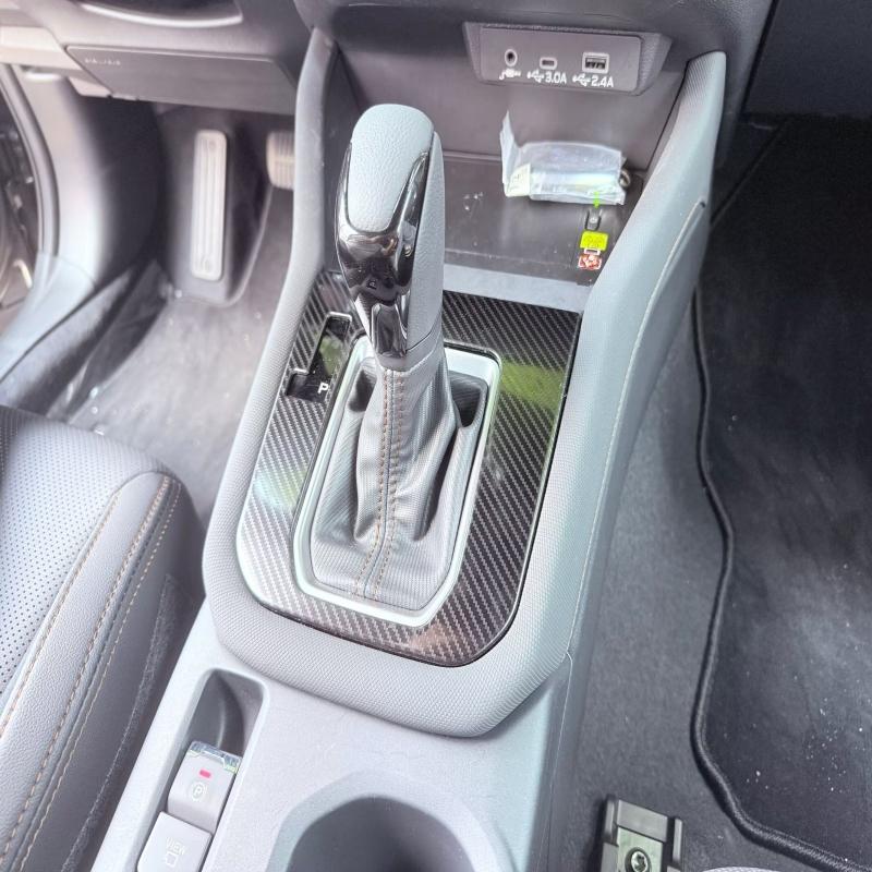 L/RHD For Subaru Forester 2025 2026 stainless steel Center Console Gear Shift Panel Cover trim Gear Box Interior Accessories