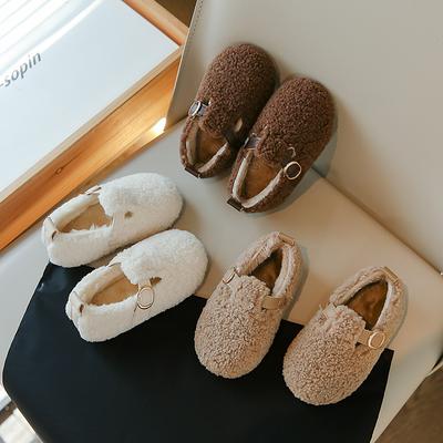 Scarpe in cotone per bambini, scarpe invernali per bambine, suola morbida, scarpe per bambini, scarpe per bambini, scarpe soffici, spesse e morbide, per l'asilo
