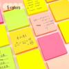 Zhusheng Fluorescent Tearable Sticky Notes - Creative Colored Notepad for Office Stationery