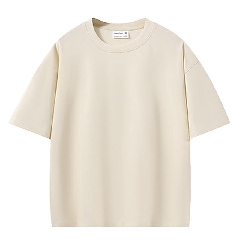 VEZFAA Damenmode Lässig Einfarbig Druck Sommer Frühling Kurzarm O-Ausschnitt Blusen & Hemden