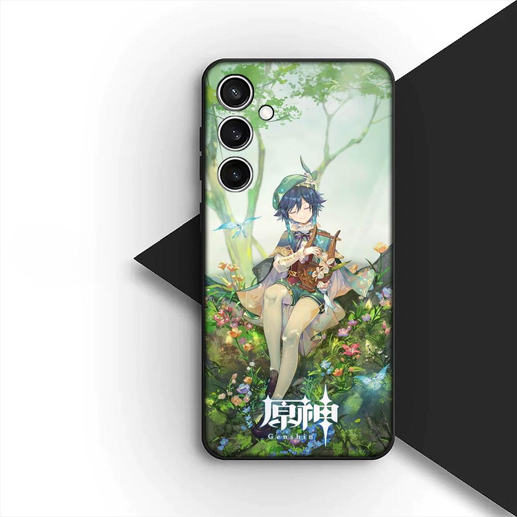 For Apple iPhone 16 14 15 Plus 11 Pro Max 16E ProMax + 16Plus 15+ 14+ Phone Cover Soft Case Genshin Venti Impact Xiao Keqing
