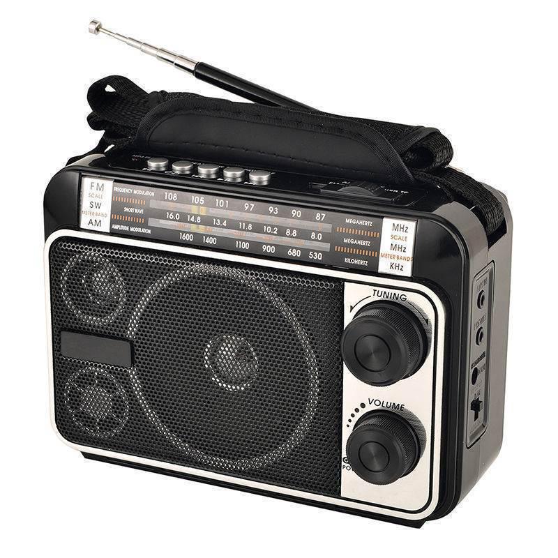 FM/MP3'lü Yeni Tüm Dalga Çok Fonksiyonlu Radyo ve Taşınabilir Hoparlör