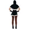 XXXS-XL Medieval Viking Age Dark Warrior COS Huntress Costume Halloween Christmas Knight Costume
