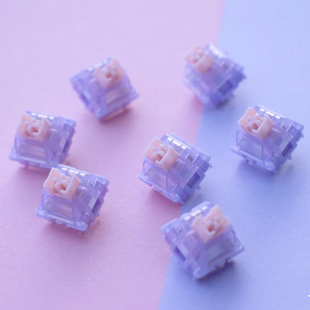 OUTEMU JING Silent Switch Linear 39 Gf Silent Switches P1 PC 3.8MM Lubricated Mechanical Keyboard Custom OUTEMU Silent Switch