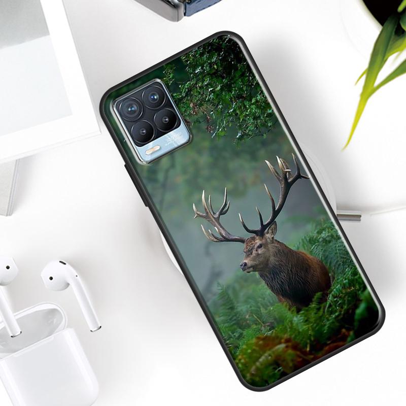 Deer Case For Realme 15 11 12 13 14 Pro Plus C63 C61 C55 C51 C53 C25 C65 C67 C71 C75 GT6 GT7 Pro